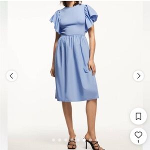 Zara Blue Midi Dress